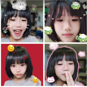 女兒表情好豐富